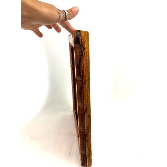 Vintage 1970's Rockabye Baby Wooden Plaque Frame Nursery Art Wall Decor 9"x11" - Picture 8 of 9